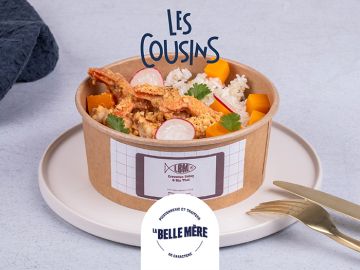 CREVETTES SATAY, RIZ THAÏ