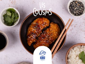 FRIED CHICKEN SAUCE AIGRE DOUCE