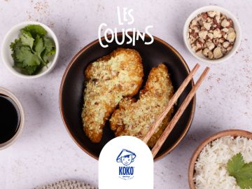 FRIED CHICKEN SAUCE CURRY THAI VERT