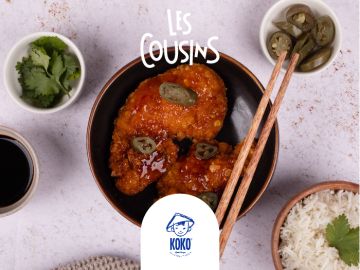 FRIED CHICKEN SAUCE PIMENT JALAPENOS