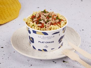 FUSILLI THON SAUCE TOMATE OLIVE