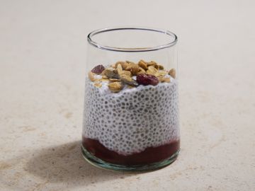 GRAINES DE CHIA COULIS FRUITS ROUGES
