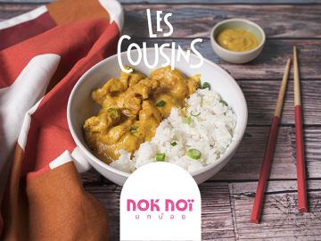 POULET BRAISE SAUCE SATAY