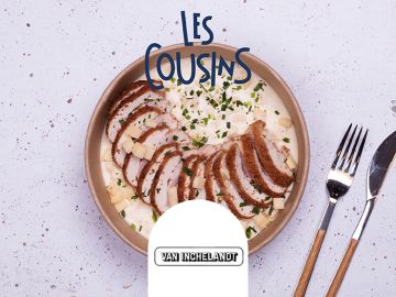 CORDON BLEU ET GRATIN DE COQUILLETTE