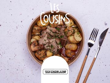 PULLED PORK,POMME DE TERRE  SAUTEES ET CHAMPIGNON PORTOBELLO