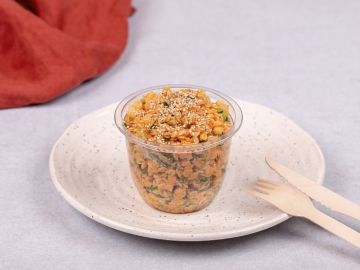 PETITE CHOU PAKCHOÏ LENTILLE CORAIL